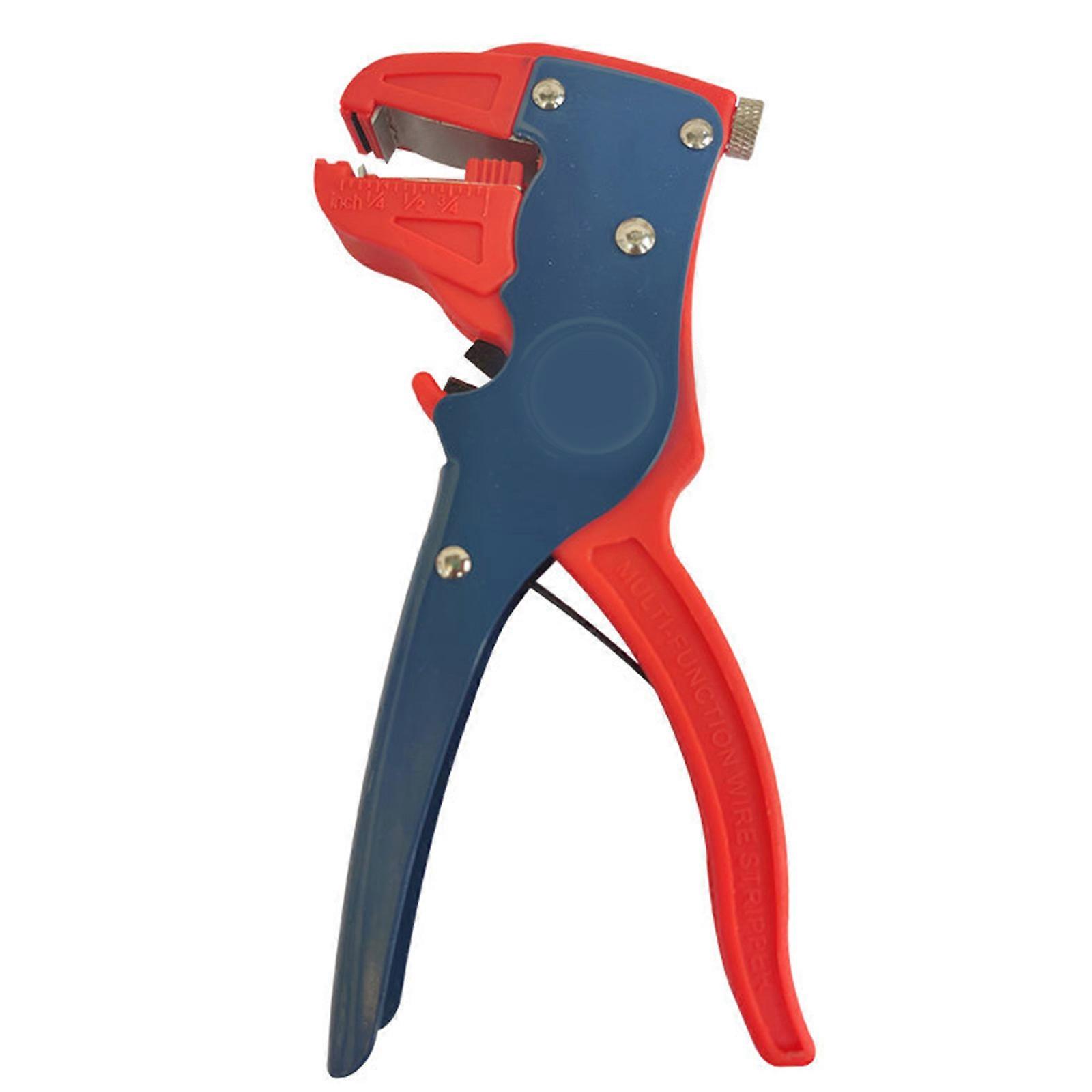 Multifunctional Wire Stripper Stripping Length 2-20mm Gifts for DIY Work Friends Family for Electronic Automotive Repair Multicolor