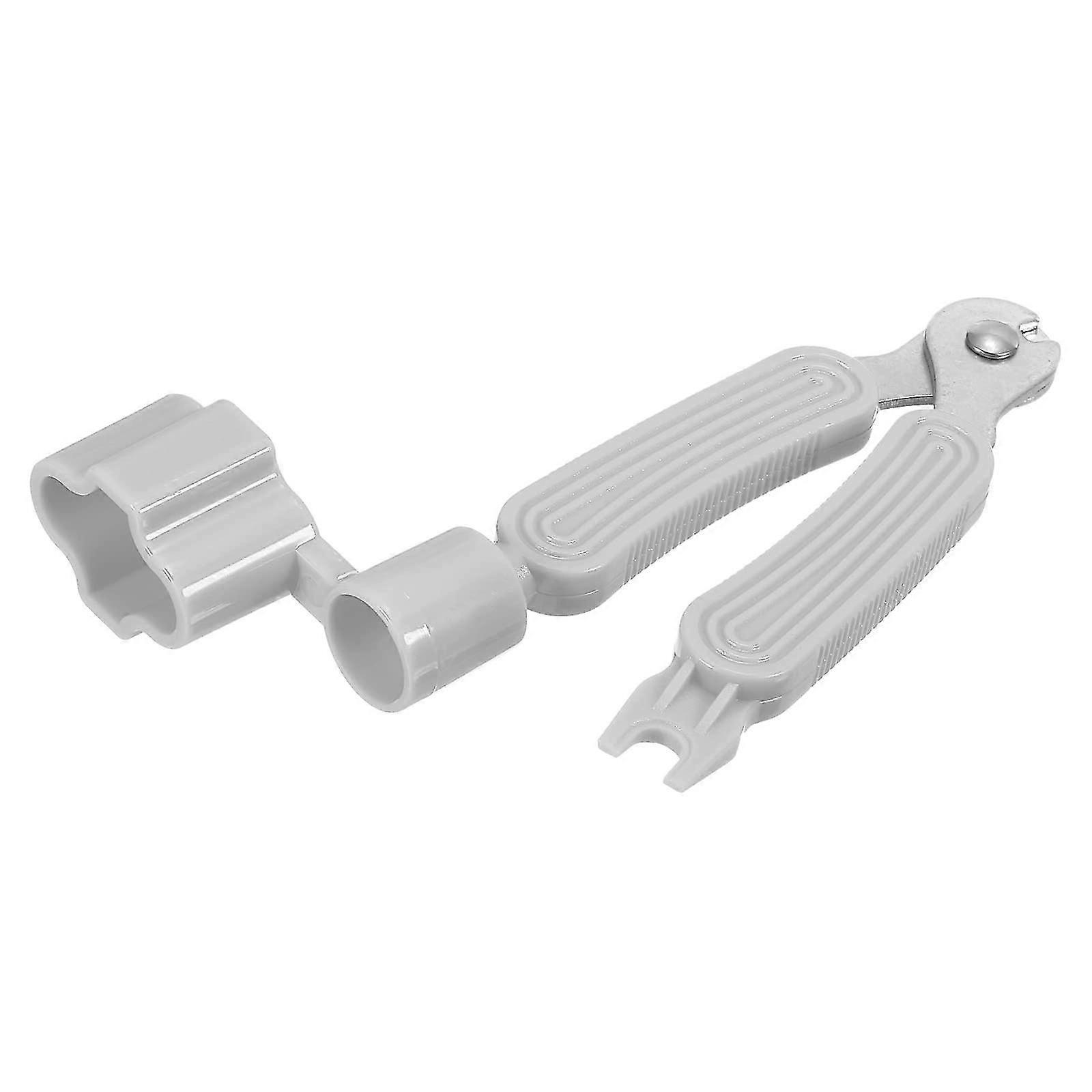 Guitar String Winder Bridge Remover Pin Puller, Gray