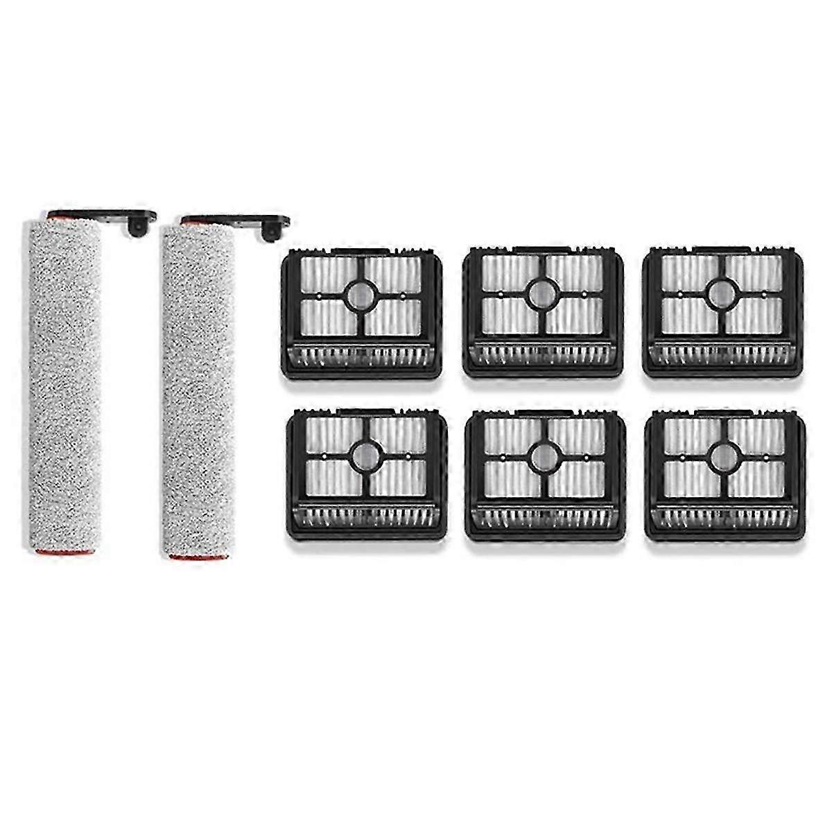 Replacement Roller Brush & HEPA Filter for Robot Vacuum H20/H30