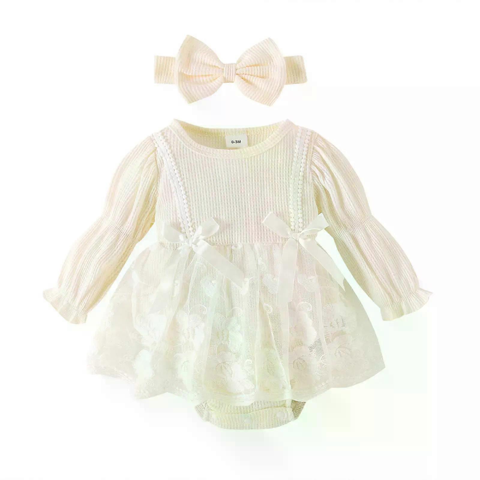 Bebek Kızlar Tatlı Sevimli Uzun Kollu Fırfırlı Düğmeli Ekose Romper Jartiyer Etek ile Bowknot Toddler Bahar Sonbahar Giysileri Kıyafetler