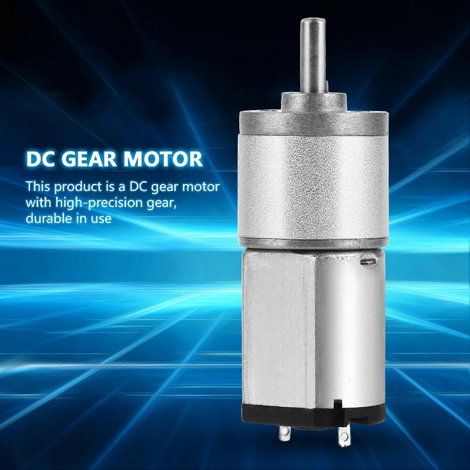 16GA030 High Precision Gear Motor for Smart Car Electronic Lock (12V 30RPM)