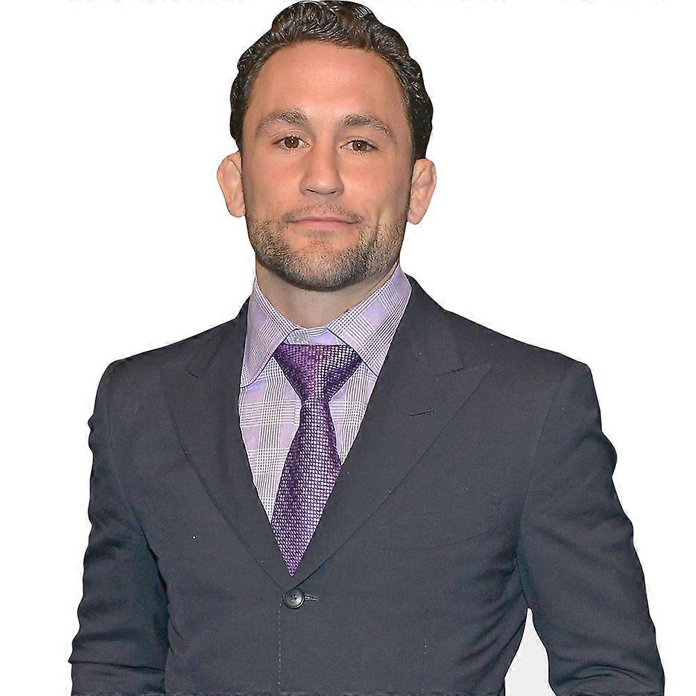 Frankie Edgar (Corbata Morada) Recorte de Buddy de Medio Cuerpo