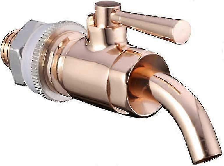 12mm 金属製ワイン樽用蛇口 木製樽用蛇口 ドリンクバレル 便利なバルブ 飲料ディスペンサー コーヒージュースタップ オフィス バー ホテル 家庭用 (ランダム