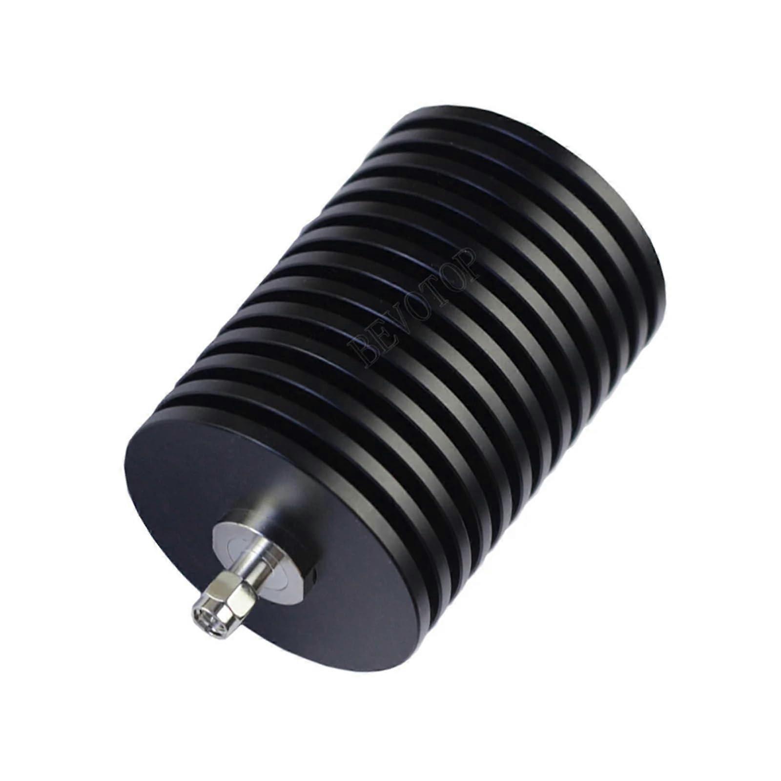 100W DC-3GHz SMA Male Plug Connector, 50 Ohm Nickel Plated RF Coaxial Dummy Load for RF Applications