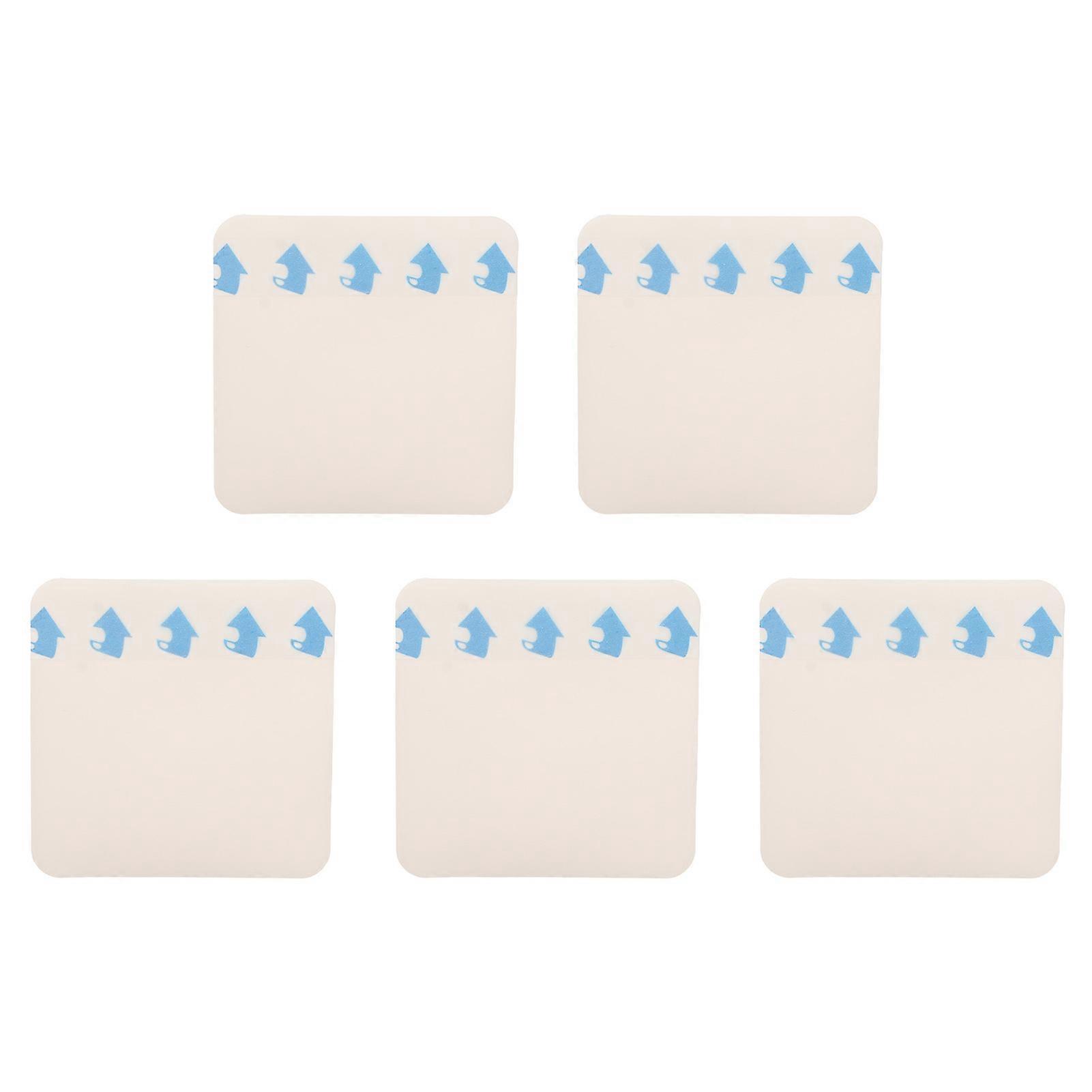 5pcs Hydrocolloid Extra Thin Waterproof Soft Disposable Bordered Hydrocolloid Dressing Skin Color
