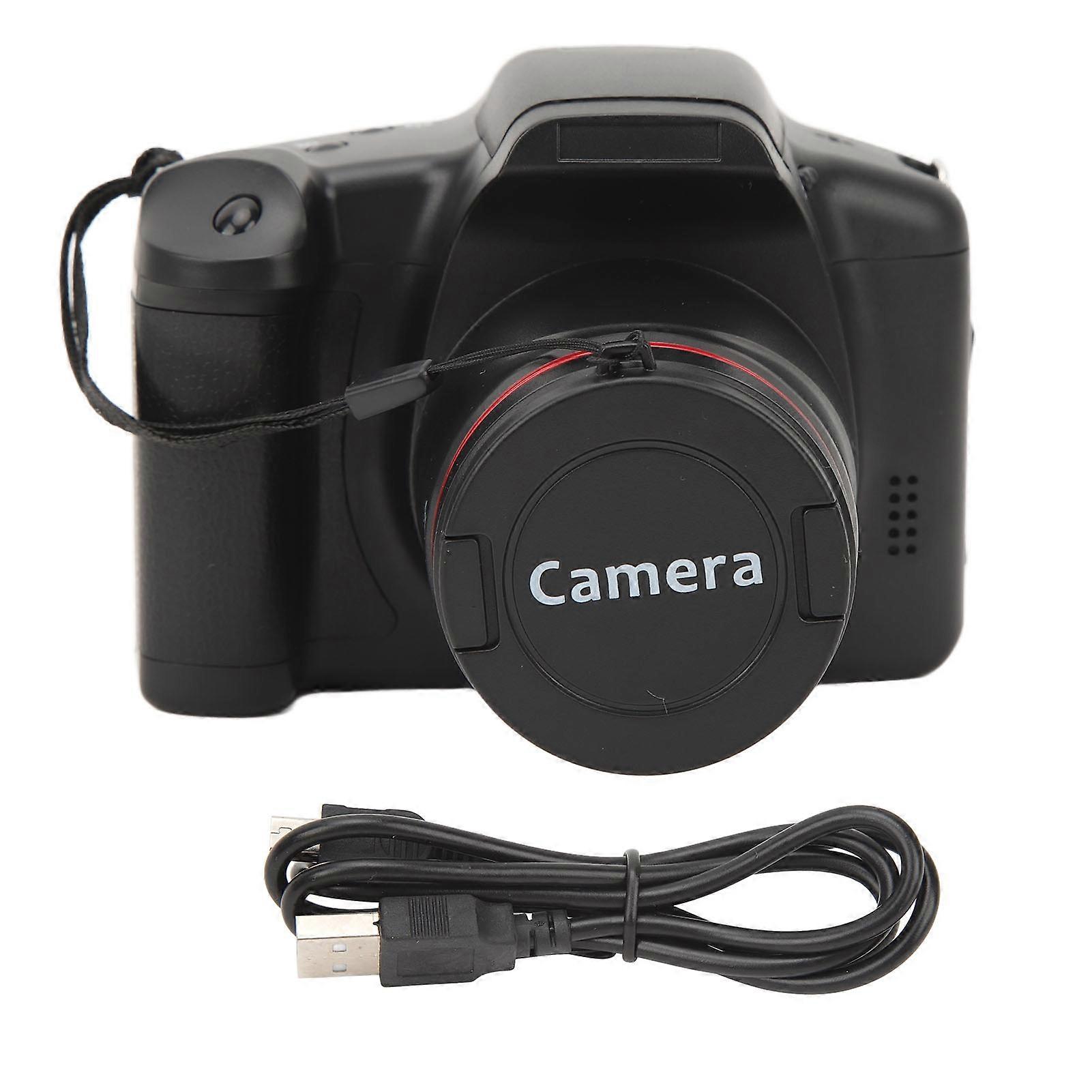 1080P Compact Vlogging Camera with 16MP Photos, Anti-Shake & 16x Digital Zoom