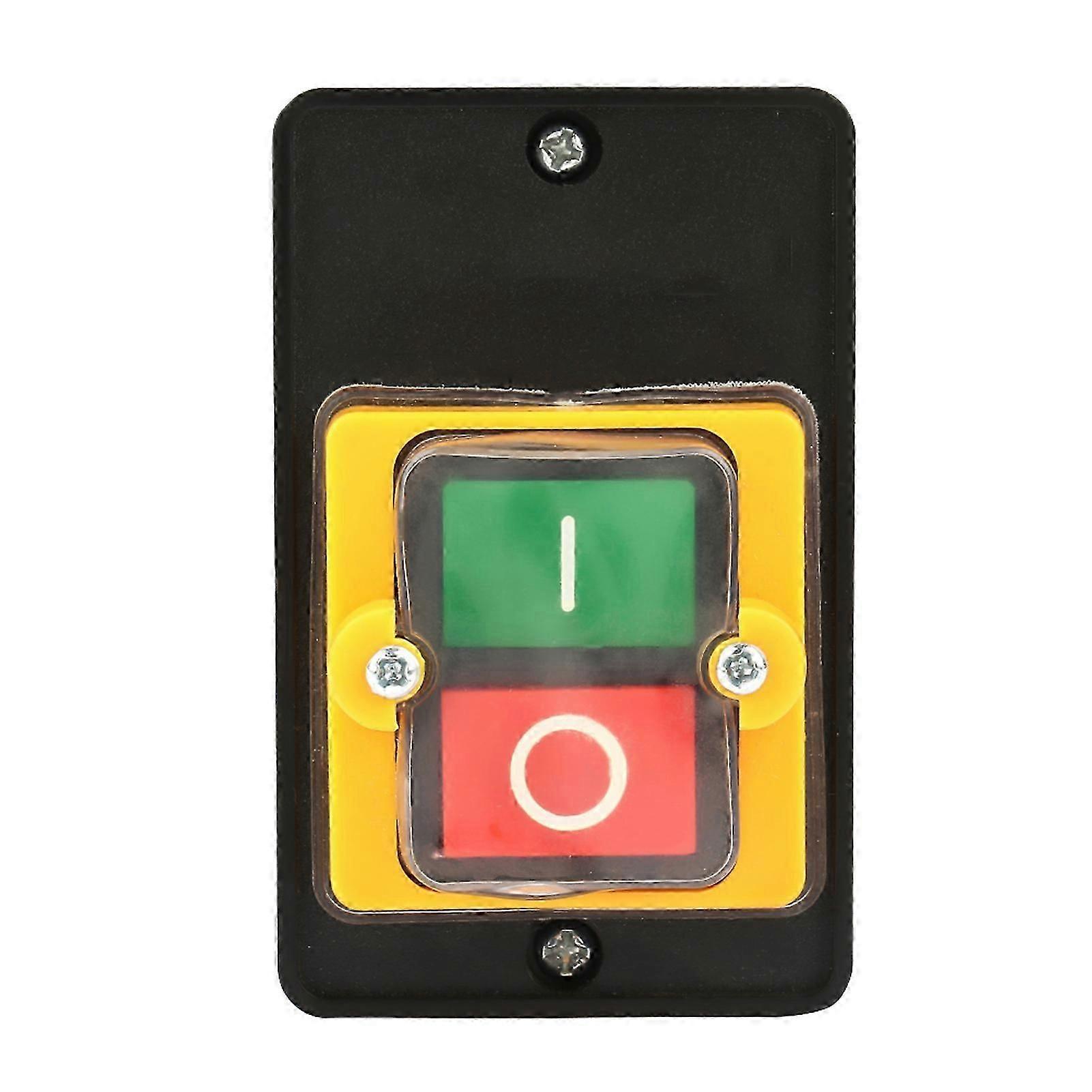 AC220V/380V 10A  Waterproof ON/OFF Pushbutton Switch Push Button