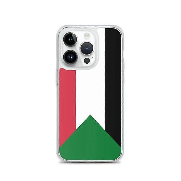 iPhone Case - iPhone 14 Pro - Sudan Flag - Flexible - Slim Design - Maximum Protection
