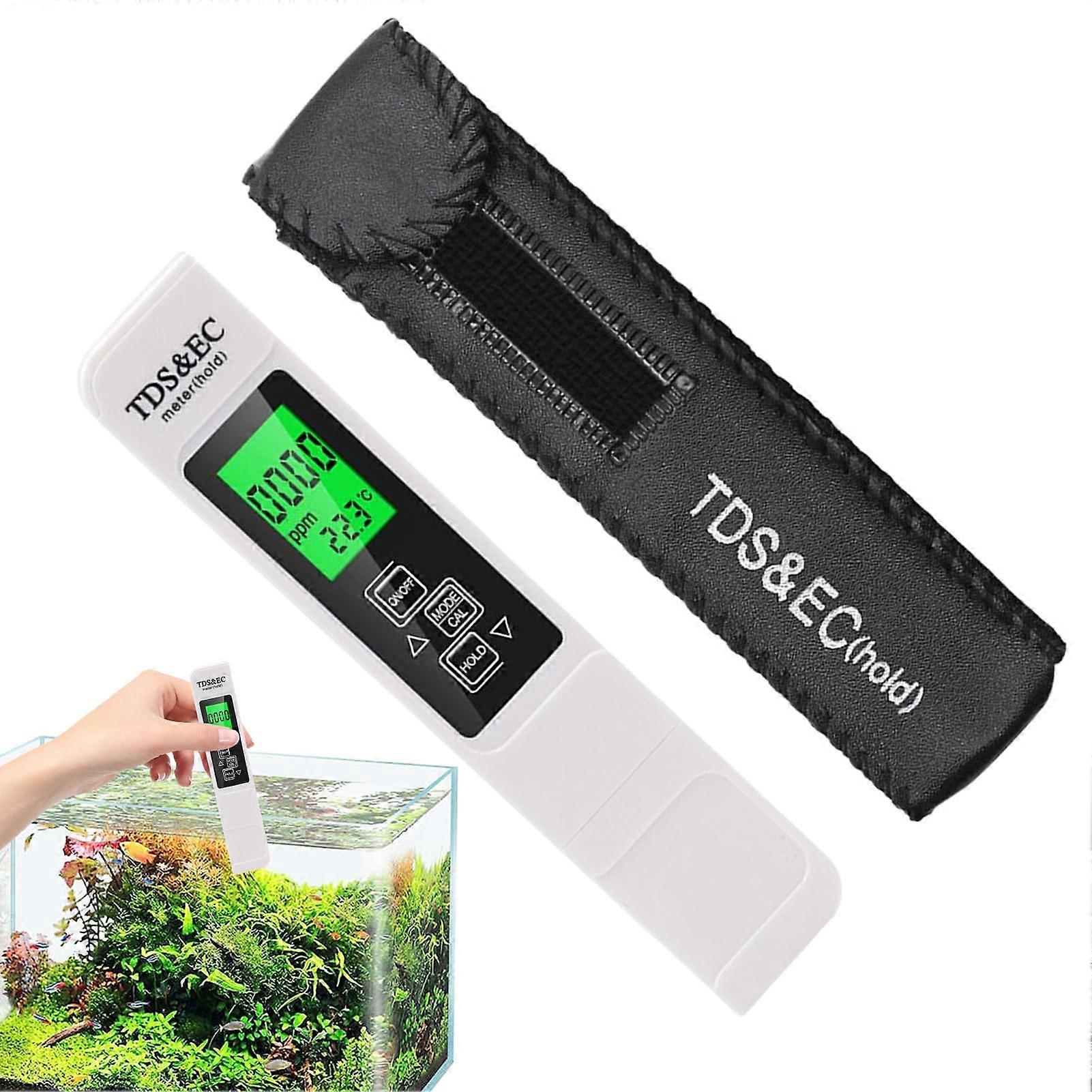 TDS Tester  Water Quality Meter  Precise Meter With Design For Hydroponics Aquariums Swimming Pools
