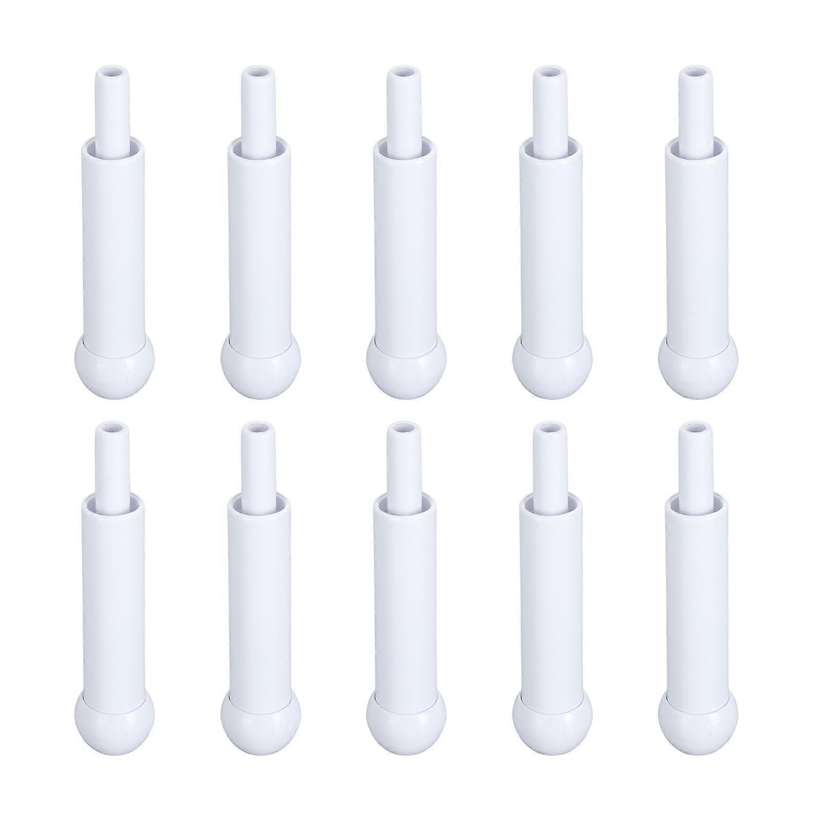 10pcs Oral Suction Handle Disposable Professional Saliva Ejector Suction Valve Set for Clinic White Strong Suction