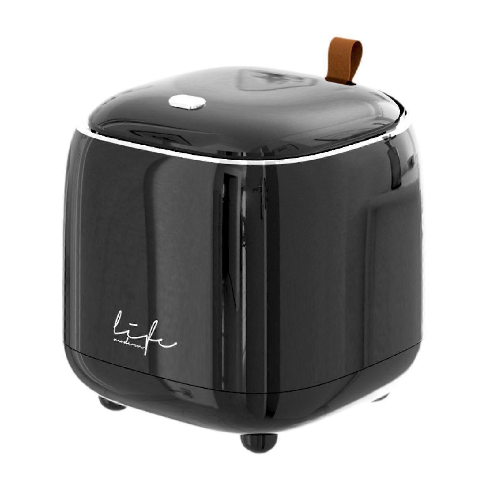 Luxury Mini Desktop Trash Can Convenient Compact Lightweight Practical Coffee