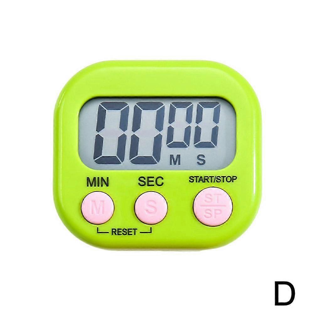 Green Kitchen Stone Timer Countdown Desktop Decoration with Switch Direct Supply