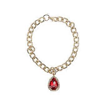 Pet Rhinestones Necklaces Adjustable Vibrant Colors Elegant Dog Pendant Collar for Small to Medium Dogs and Cats Red S