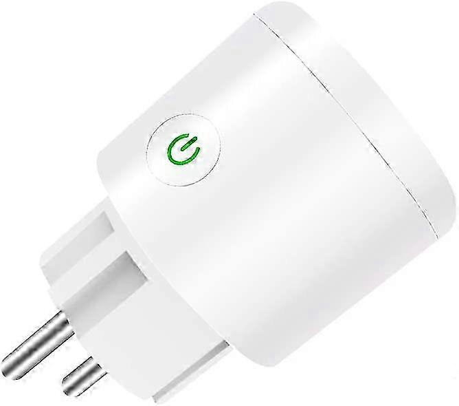 Smart Socket, 16A WiFi Smart Power Strip Plug, Compatible with 2.4GHz Only