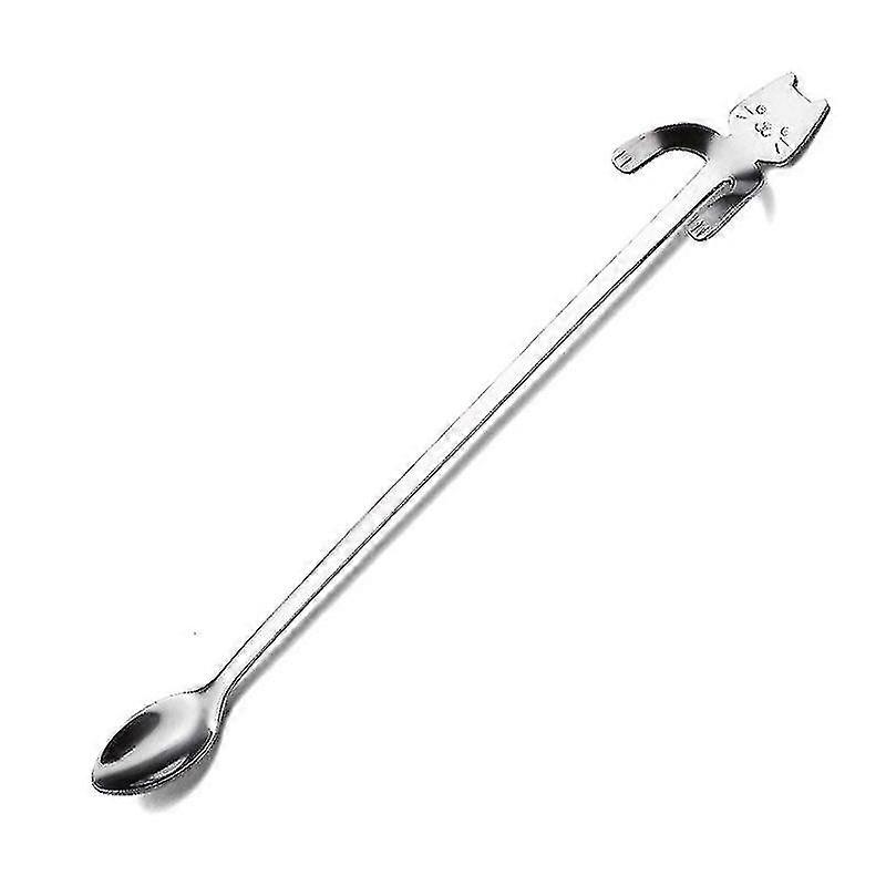 20cm Stainless Steel Cat Spoon - Kitchen Tableware Accessories