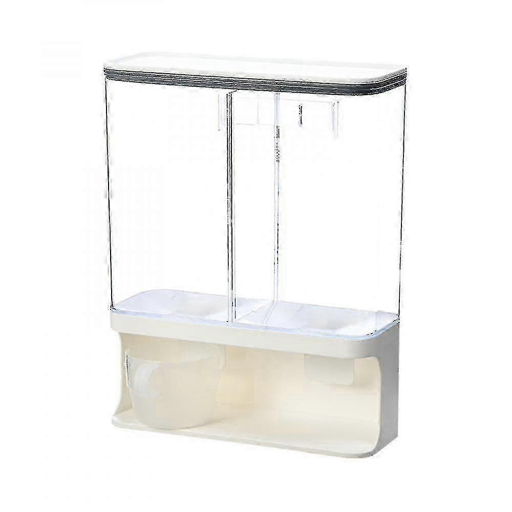 Cookware Sets Storage Box For Coarse Cereals Wall Mounted Storage Tank In Kitchen