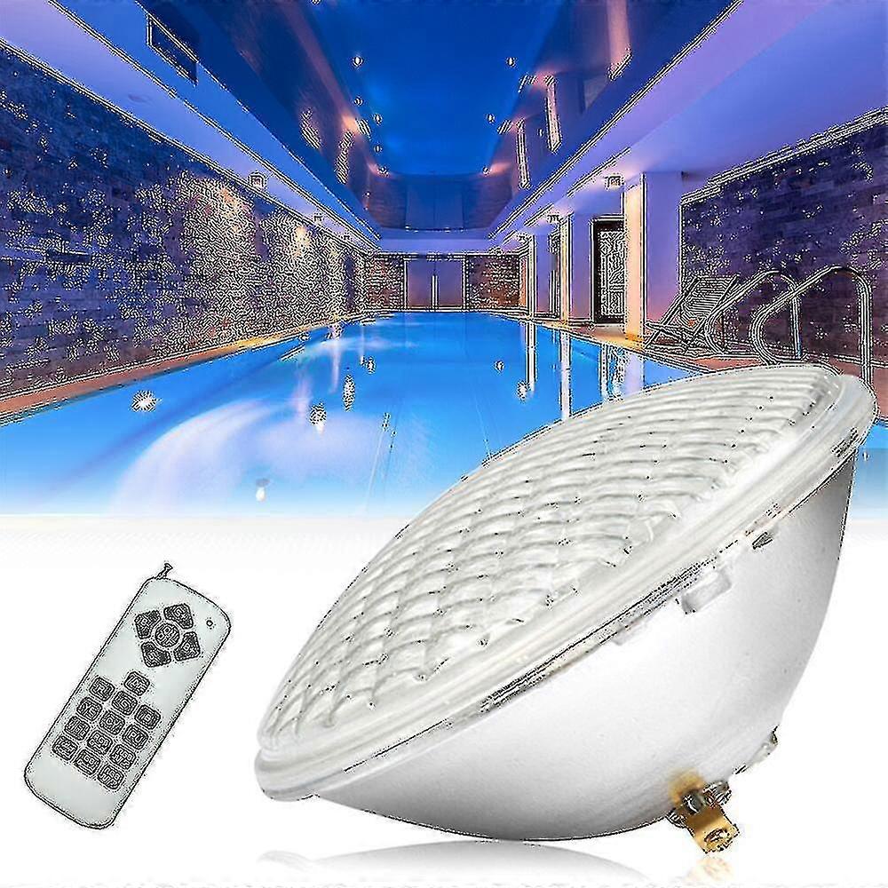 18W RGB LED Pool Light, Par56 Underwater Spotlight with Remote Control for Swimming Pools