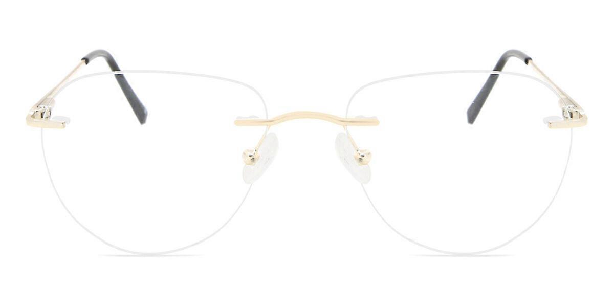 Rimless Oval Gold SmartBuy Collection Harlem WM6509 C1 Fashion Unisex Eyeglasses