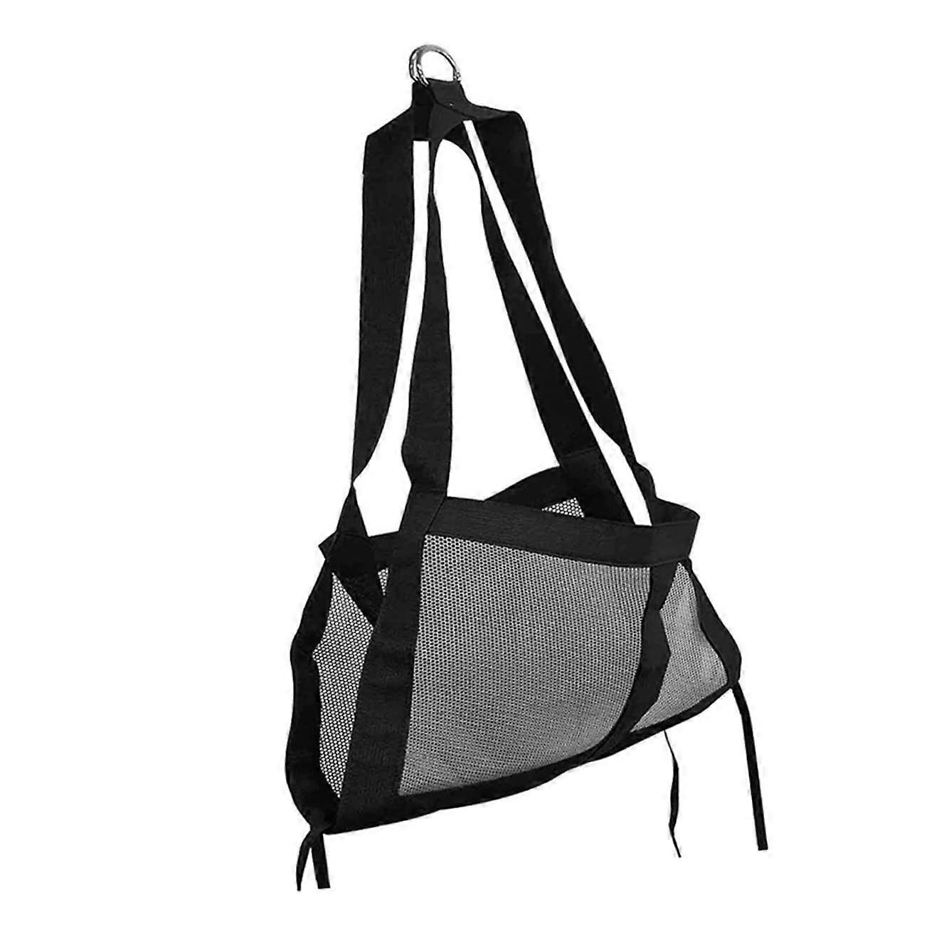 Calf Weighing Sling for Small Animals - Adjustable Mesh Weighing Hammock for Goats, Sheep, and Pets, Portable Design