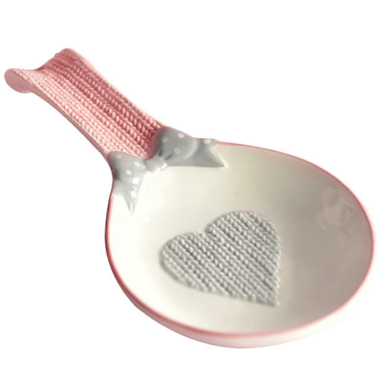 Compact Ceramic Spoon Waterproof Shovel Holder for Kitchen Accessories Marble Design Table Decoration Lightweight