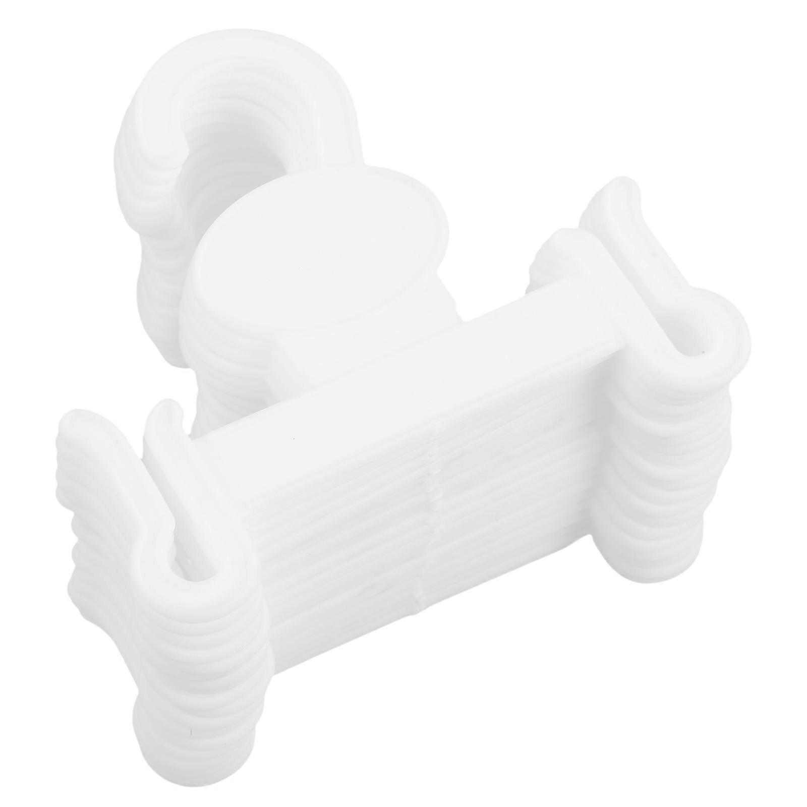 Shoe Hooks Hanger Multi-Functional Slipper Hanger Hooks Wall Mountable Heavy Duty Home Organization 10.50X9.50X0.30Cm 20Set