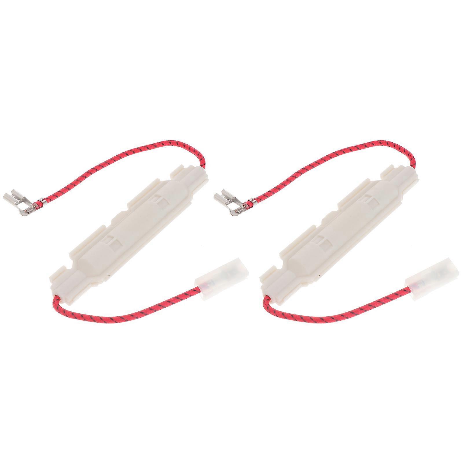 Microwave High Voltage Fuse Replacement 2Pcs for Microwave Oven Parts