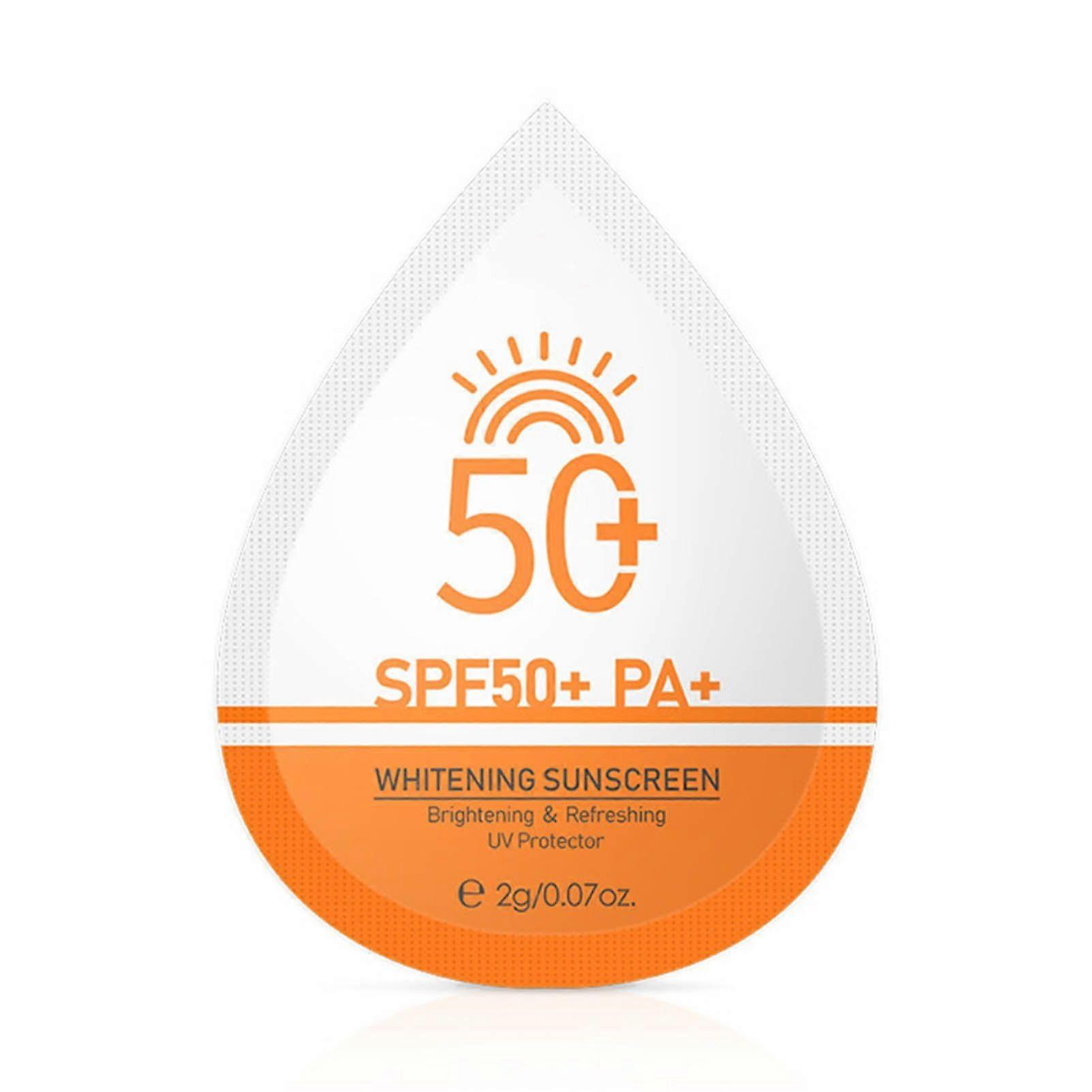 2025 Latest Model Whitening Sunscreen UV Resistant 2g/0.07oz Paste Texture Bri...