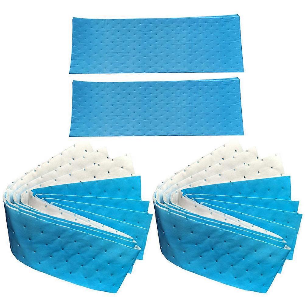 抽油烟机过滤吸油纸吸油罩-蓝色90X10X0.3CM 10Pcs