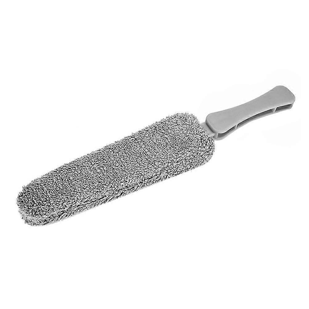 Portable Ergonomic Air Vent Cleaner Brush with Extended Handle for Interior, Keyboard, and Home Blind Cleaning