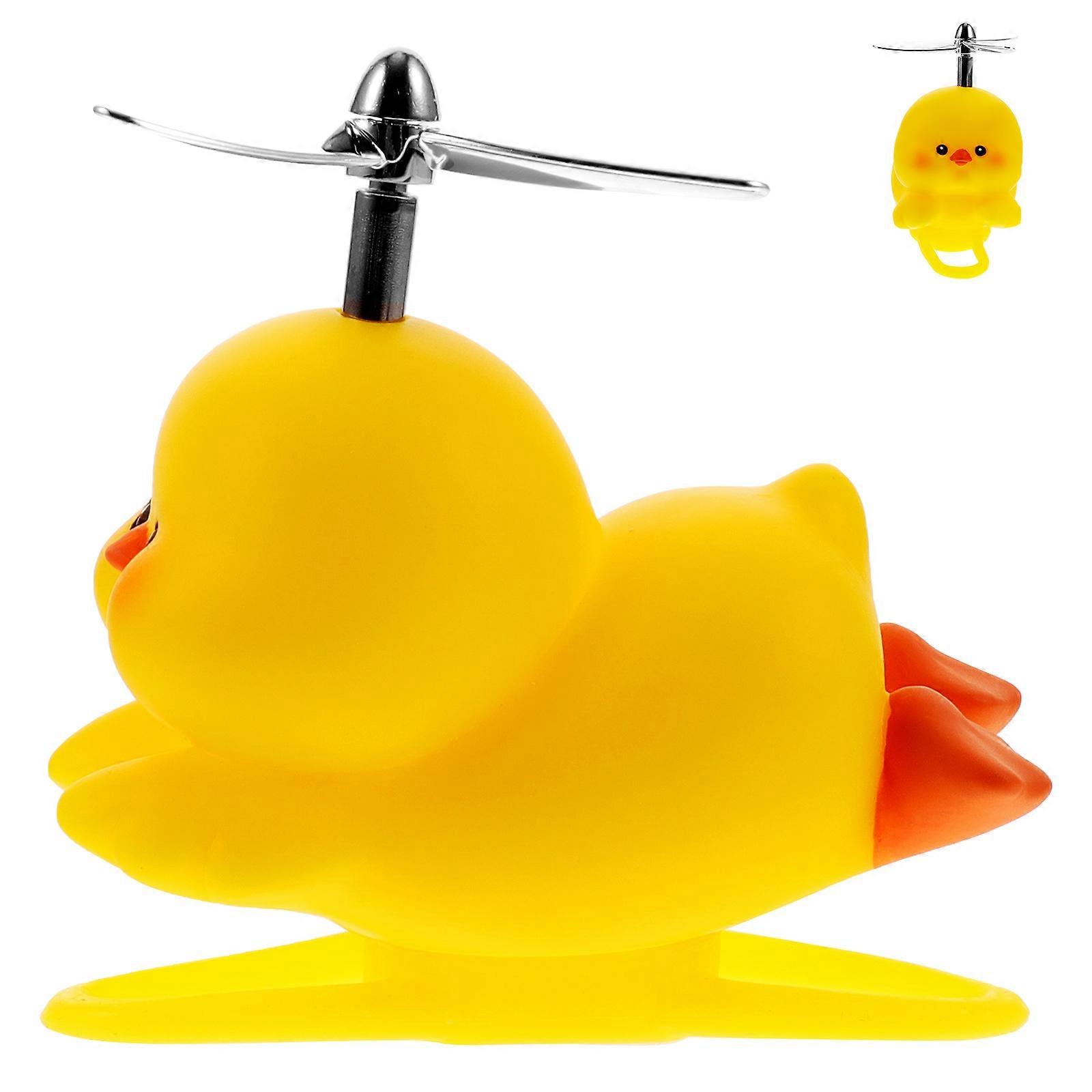 Bike Handlebar Duck Propeller Cool and Interesting Design Bike Ornament for Handlebar 7.5X7.5CM 1Pack