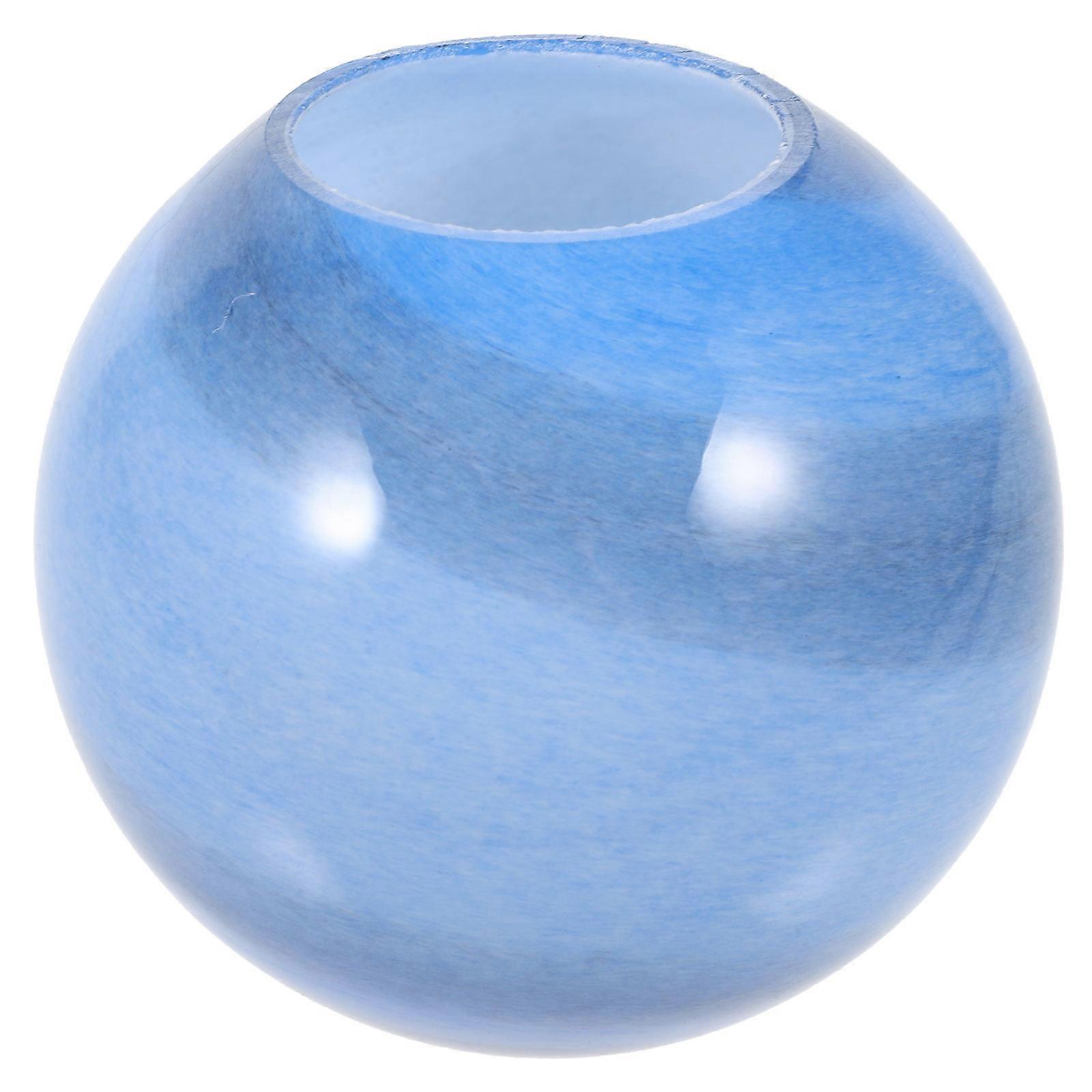 Modern Lampshade Ceiling Light Cover Blue Material For Restaurant Soft Lighting 1Pcs