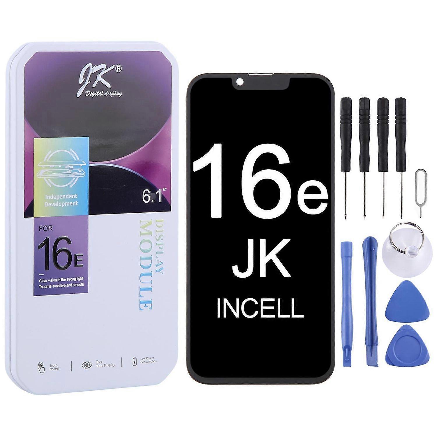 For Apple iPhone 16e JK InCell LCD Display without Frame Unit Spare Part