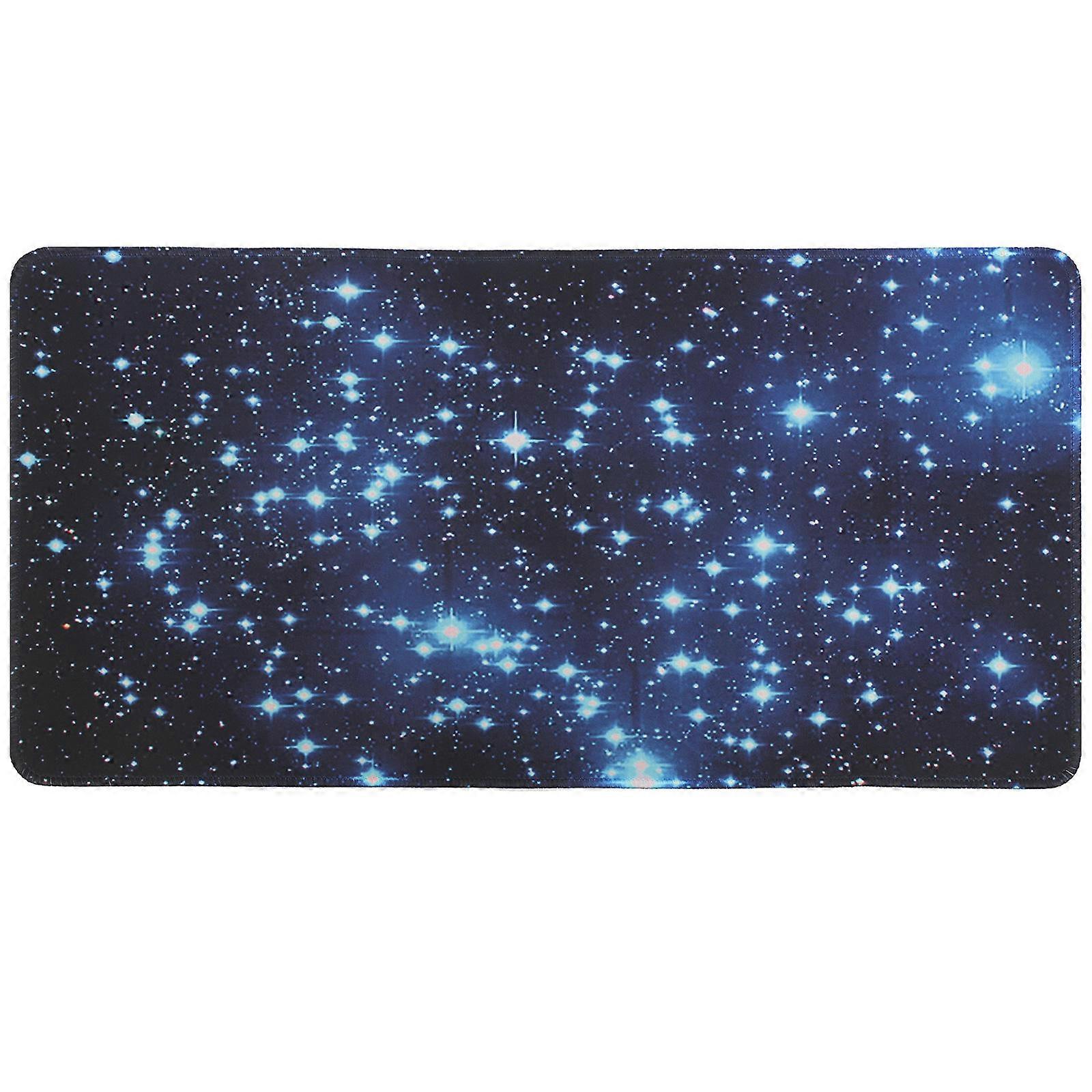 Large Mouse Pad for Desk Sky Patterned Rectangle Rubber Mousepad Comfortable to Touch 1Set