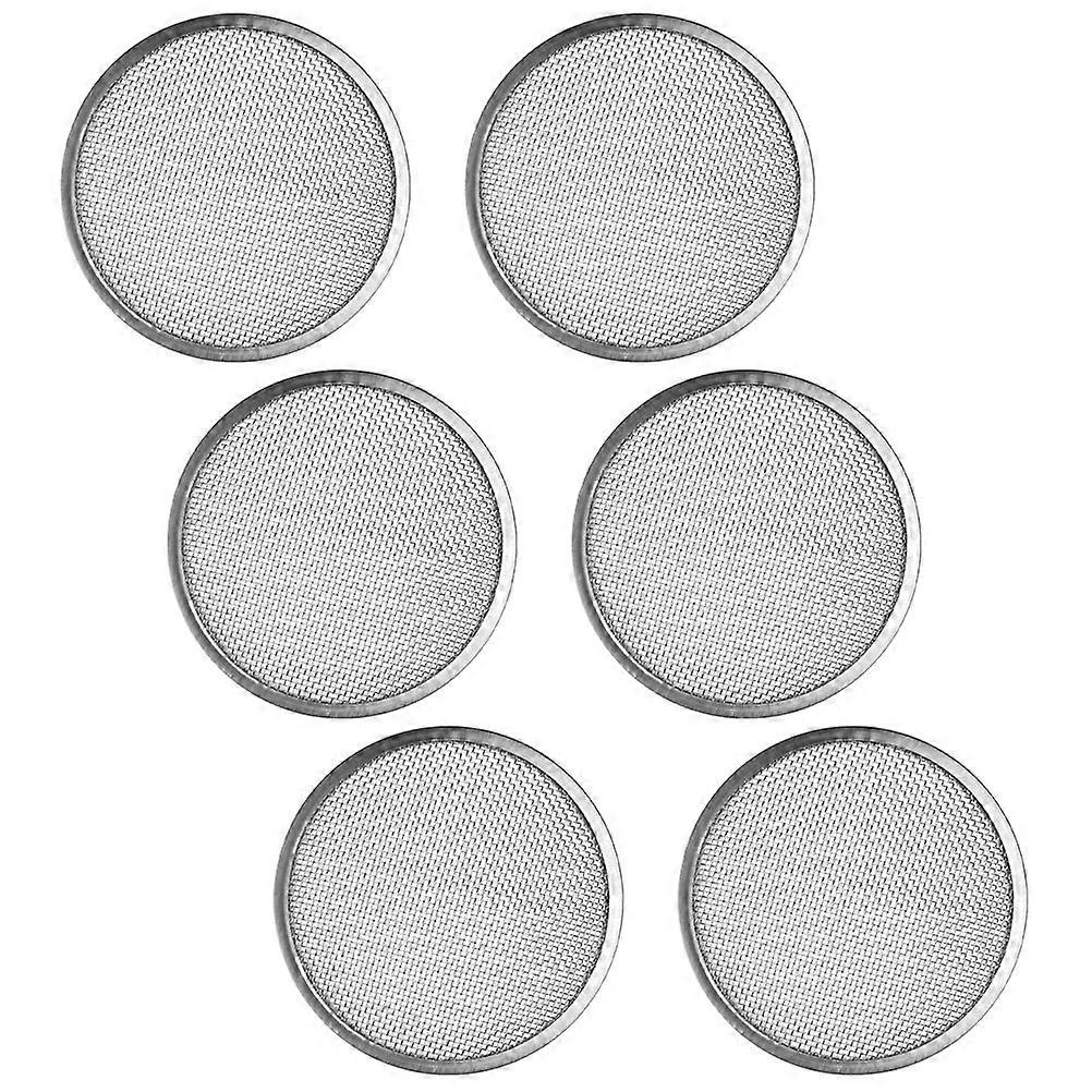 Sprouting Jar Strainer Cap Canning Jar Lids Water Draining Beginners 6Pcs