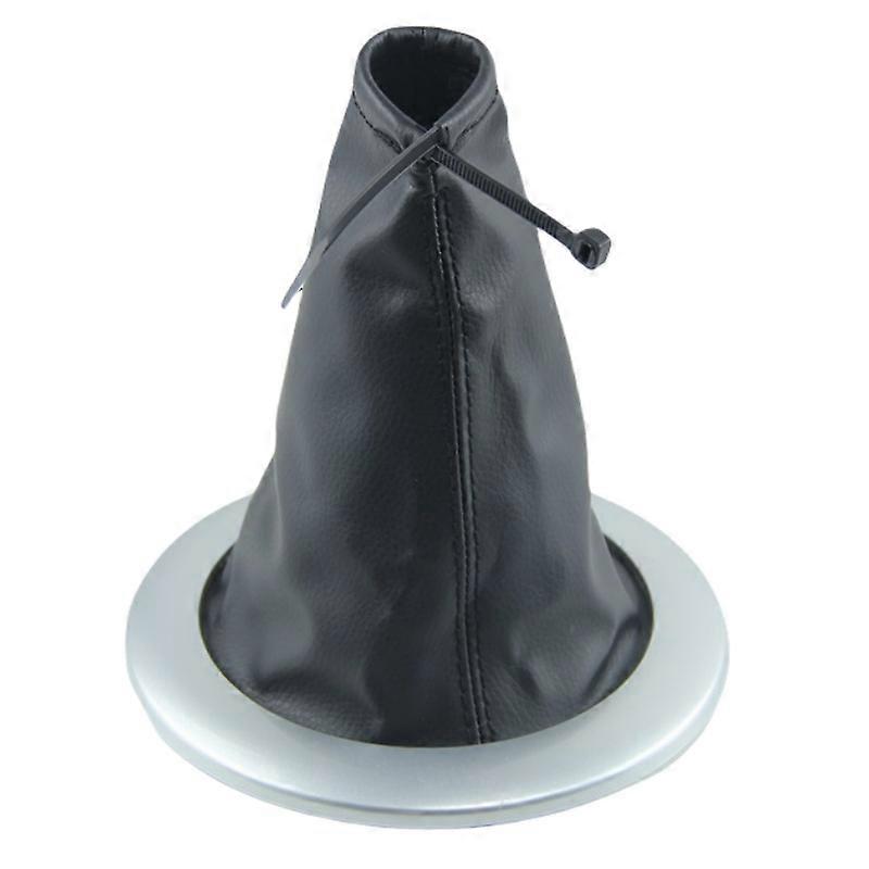 Suitable Chrome 5 Speed For Renault Megane 2 MK2 II 2002 2003 2004 2005 2006 2007 2008 2009 Gear Shift Knob Gaiter Boot Cover Lever Case