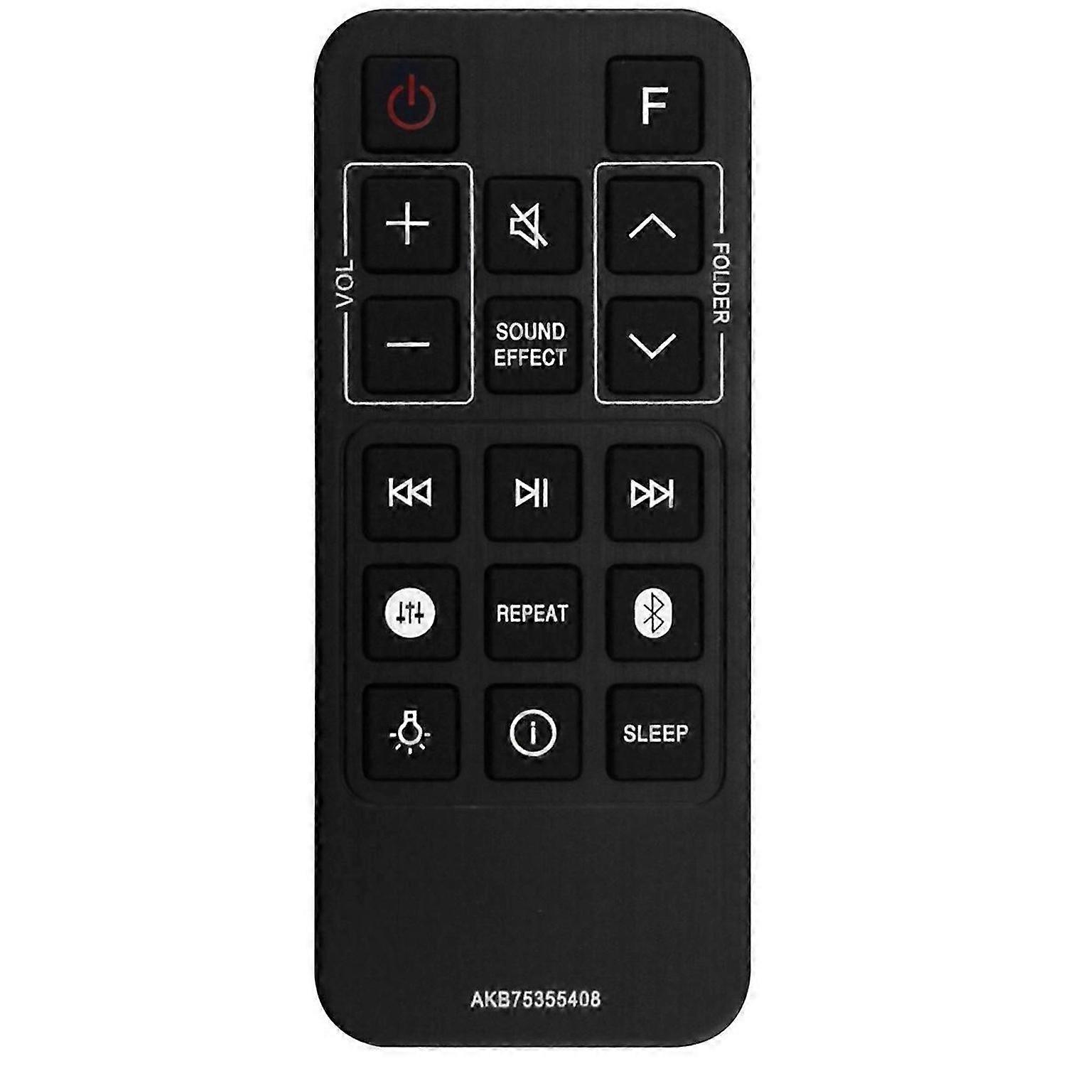 Replace AKB75355408 Remote Control for LG SoundBar Home Audio System FJ5 Speaker System