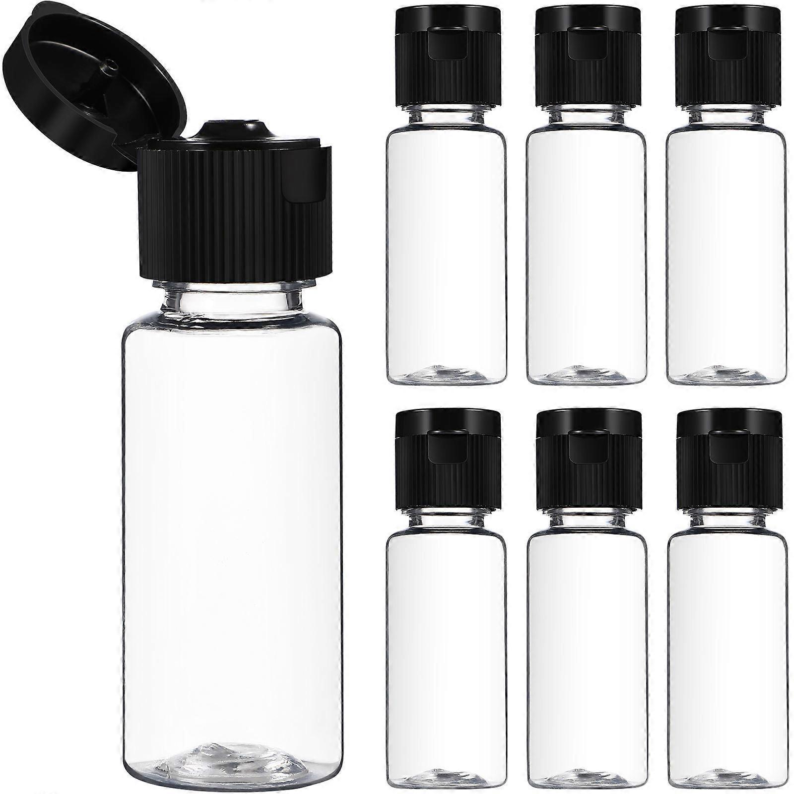 Plastic Sample Bottles Empty Sample Bottles Home Use 7.50X2.40X2.40CM Transparent Multiple Purposes 30Pcs