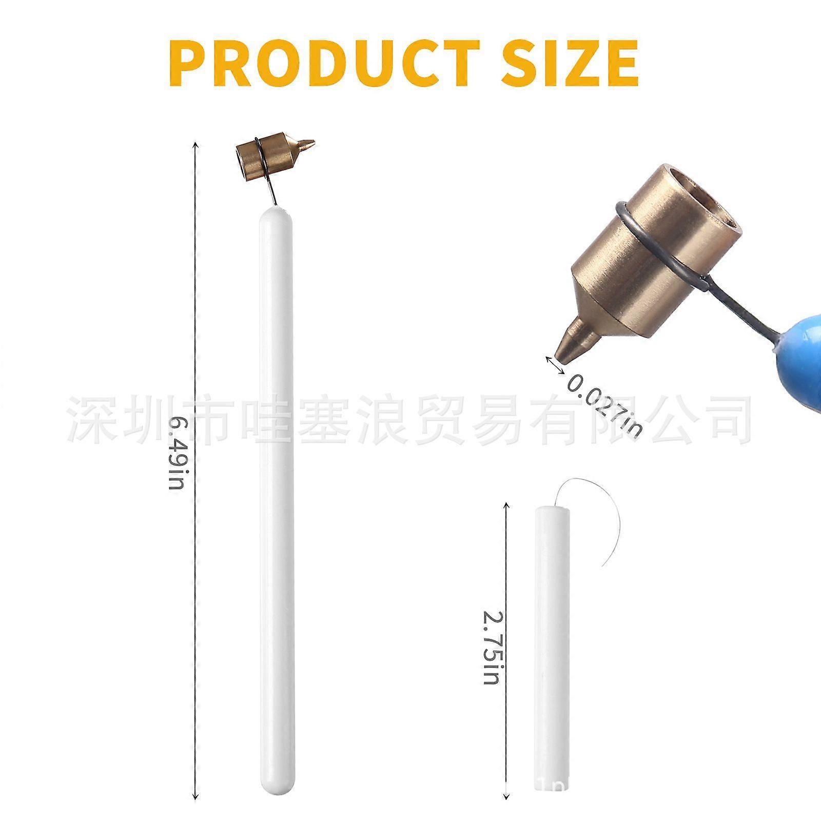 Precision Paint Pen: 0.4mm Slanted Nib Fine Tip Anti-Drip Fluid Writer - Automotive Touch-Up Applicator Tool for Car Scratches & Rock Chip Repair