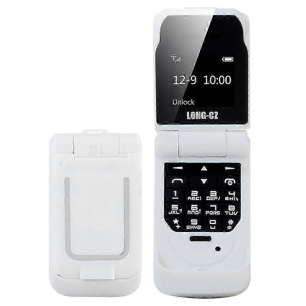 Small Flip Mobile Phone with Bluetooth, Supports 2G GSM Networks 850/900/1800/1900MHz