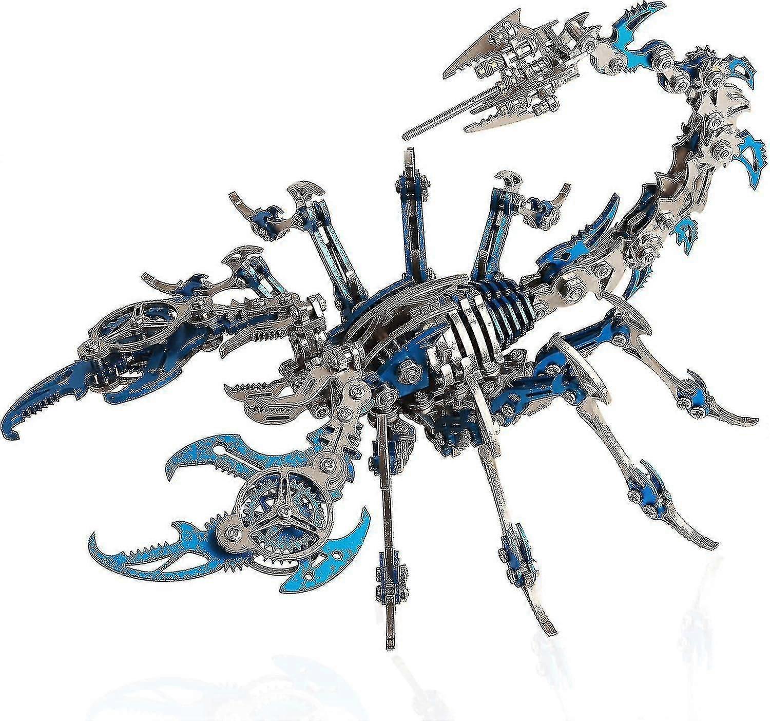 454 جزءا من العقرب 3D طقم نموذج معدني