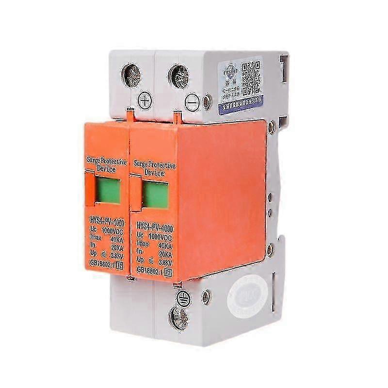Hys4 Surge Protective Device Spd House Dc Lightning Surge Protector 2 Pole 20ka~40ka3A SZRH