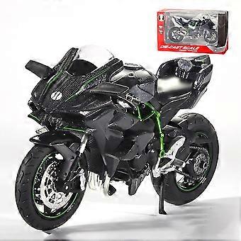 1:12 Kawasaki H2R Motorcykel Model Diecast Collectible Legetøj Replica Bike Display Piece