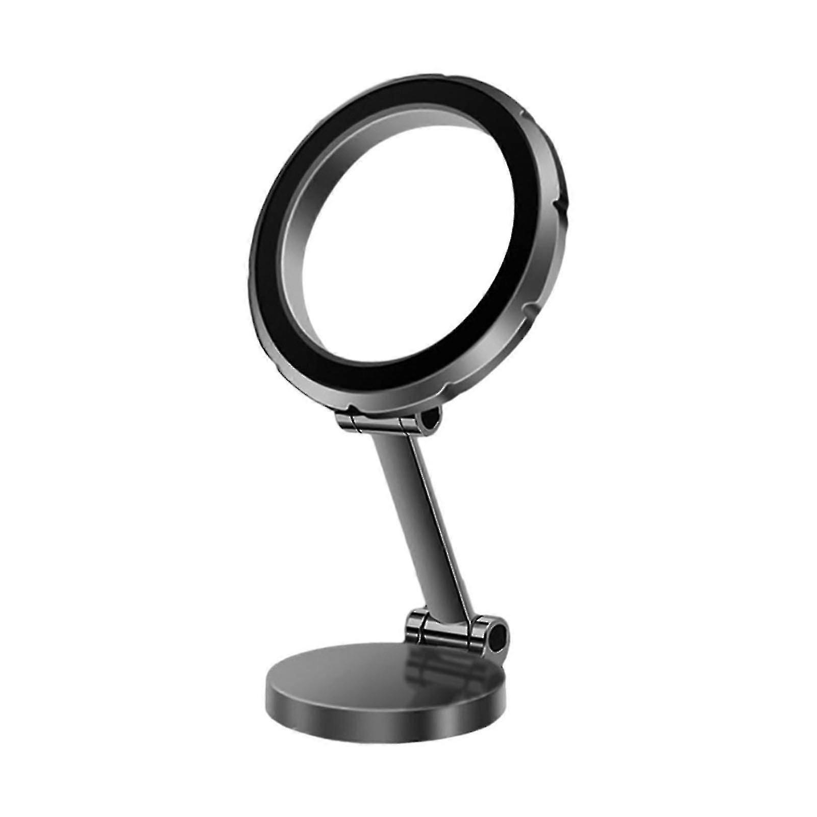 Adjustable Angle Car Phone Holder with Strong Magnetic Mount, Easy Installation, Compact and Foldable Design