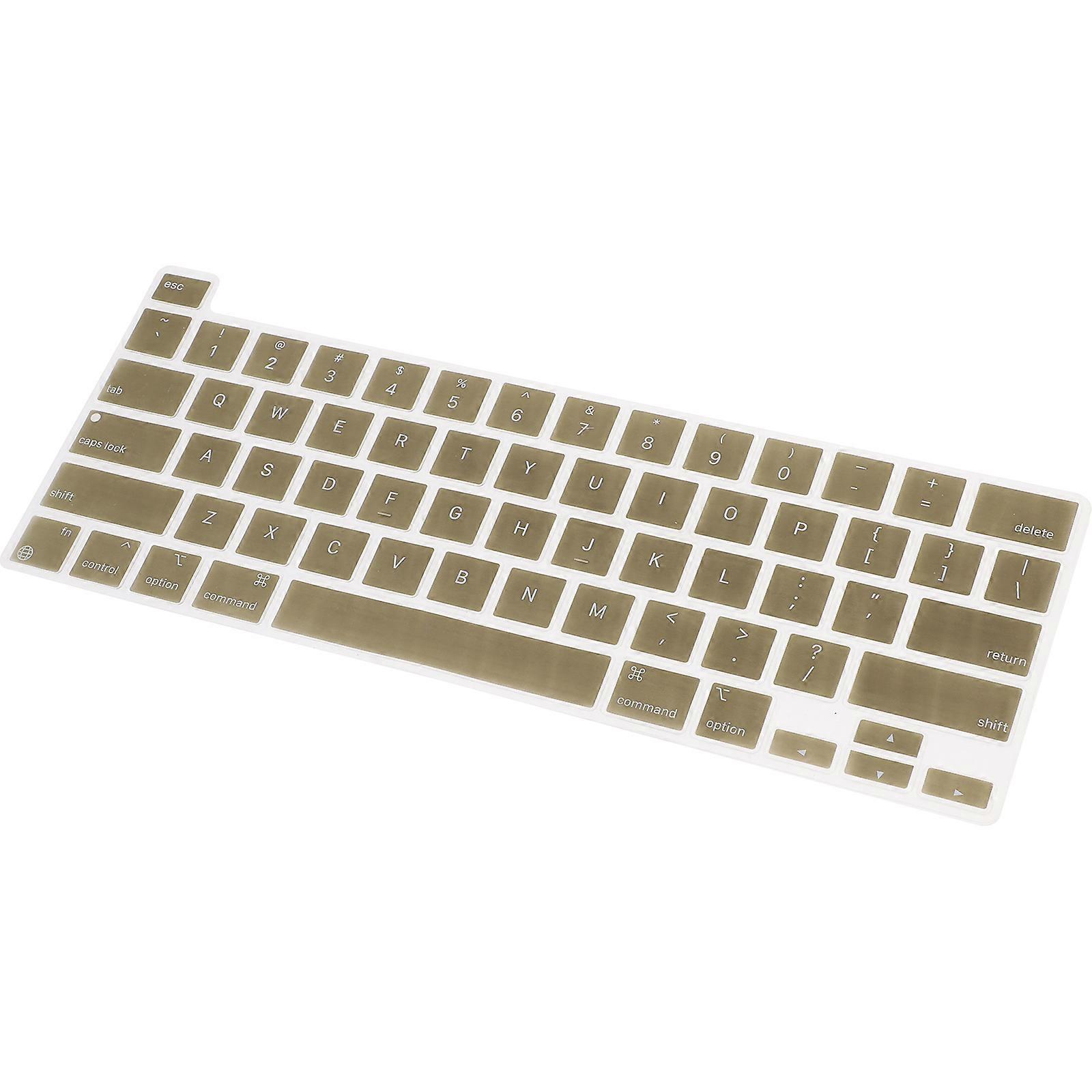 Silicone Keyboard Protector Durable Skin Cover Full Protection Dirt Spills Easy Typing Military Green