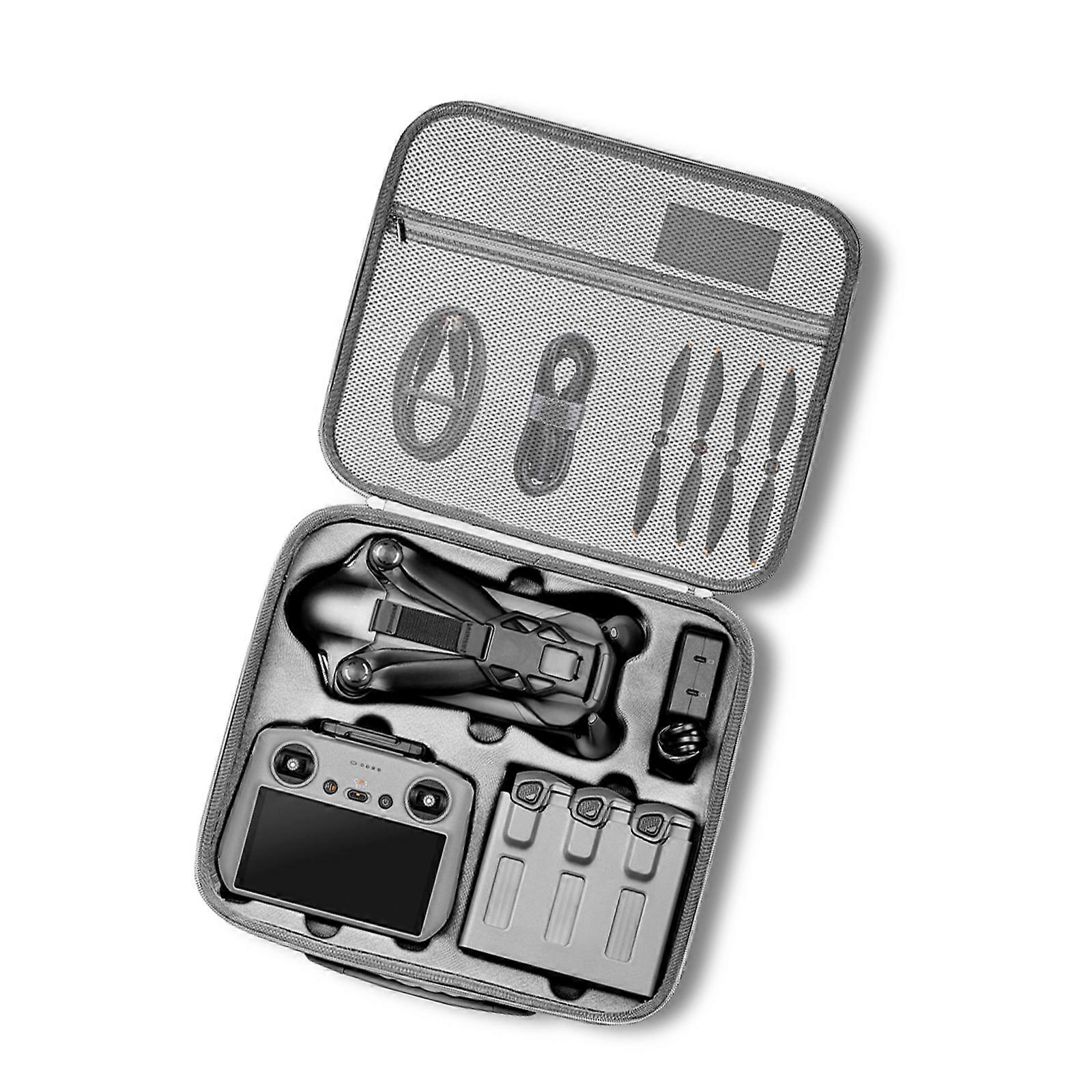 Not Fall Travel Companion with Multiple Compartments Secure Drones Equipment Storage Expandable Capacity for Drones 4PRO Multicolor