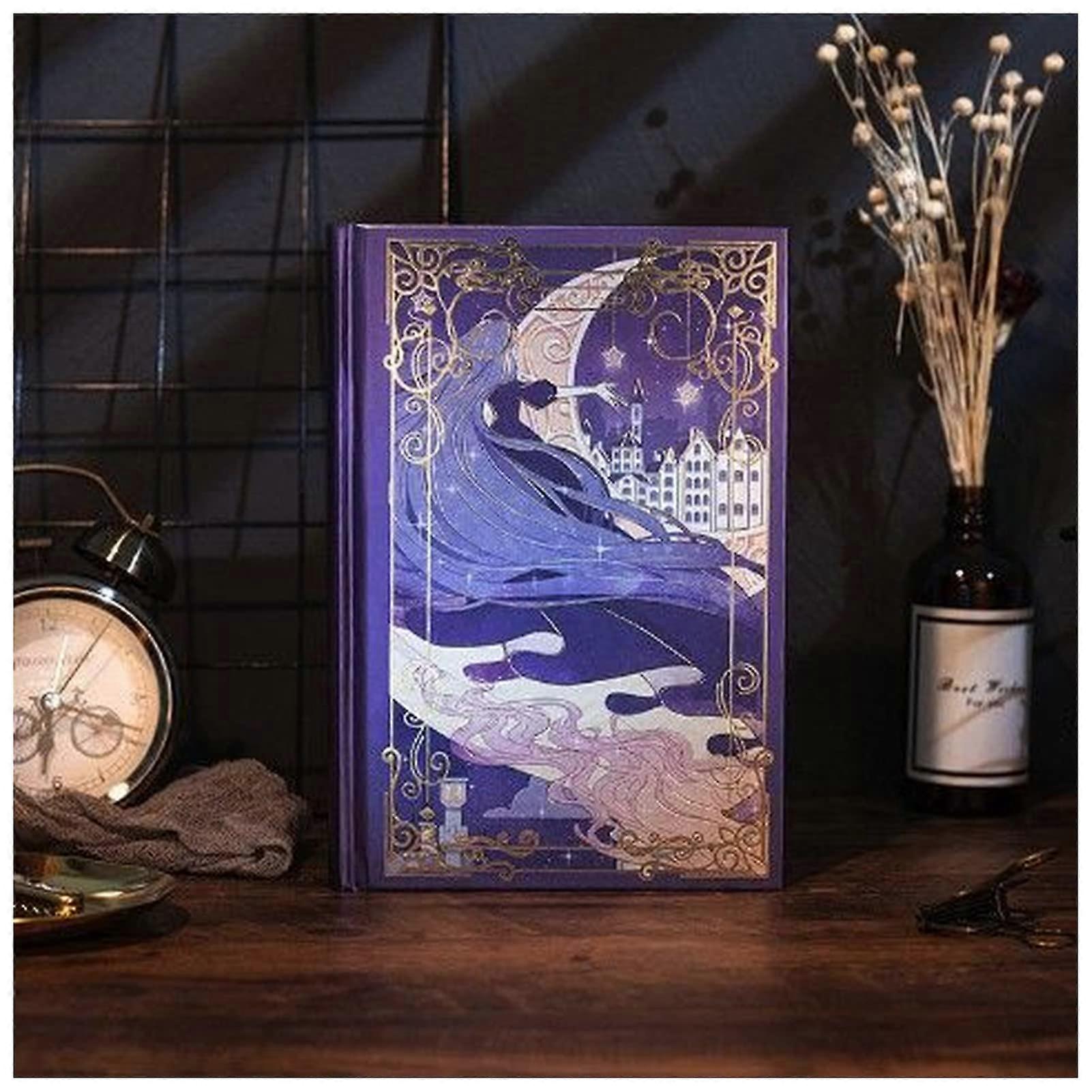 Notebook A5 My Magic Book Vintage Hardcover Diary 128 Sheets Blank Paper Journal Gift Planner A5 Size