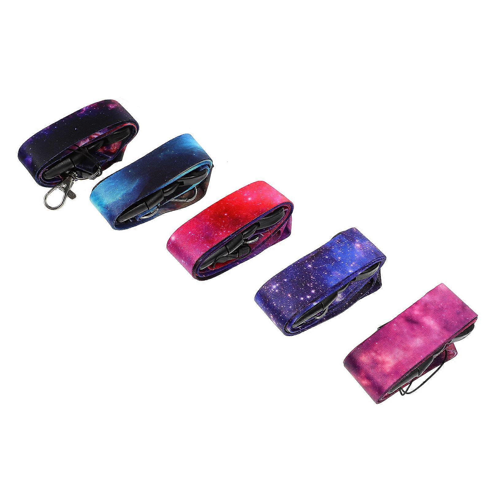 Nylon Lanyards Cell Phone Lanyard for Men Secure Items Chic Style 5Pcs