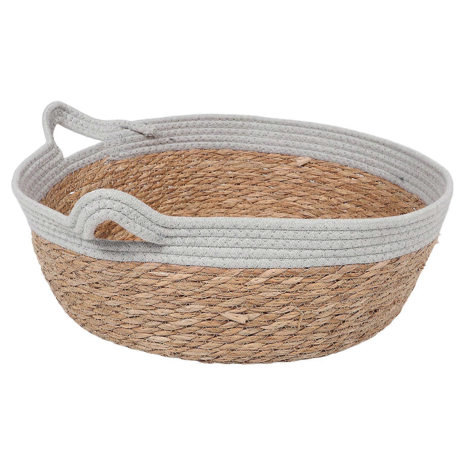 Woven Pet Nest Bed For Cats All-year Round Comfortable Cat Bed Cloth Material Outdoor Use 47.00X37.50X20.50CM 1Set