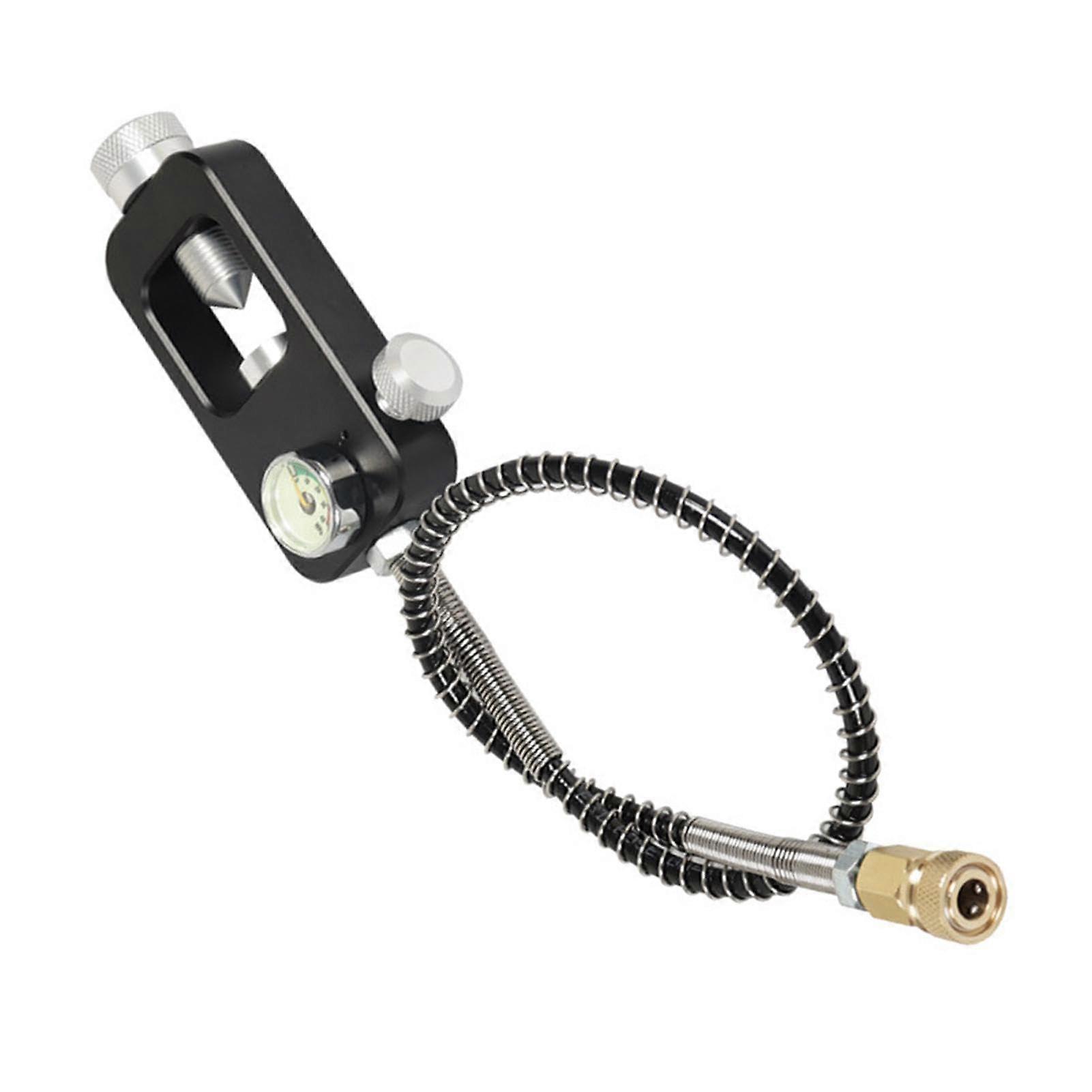 Refill adapter for diving tank, refill adapter for diving tank, refill adapter for oxygen cylinder made of aluminum alloy, filling station
