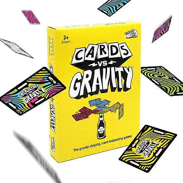 Big Potato Cards vs Gravity: Gravity-defying card balancing game | Fun card game | 2+ players.